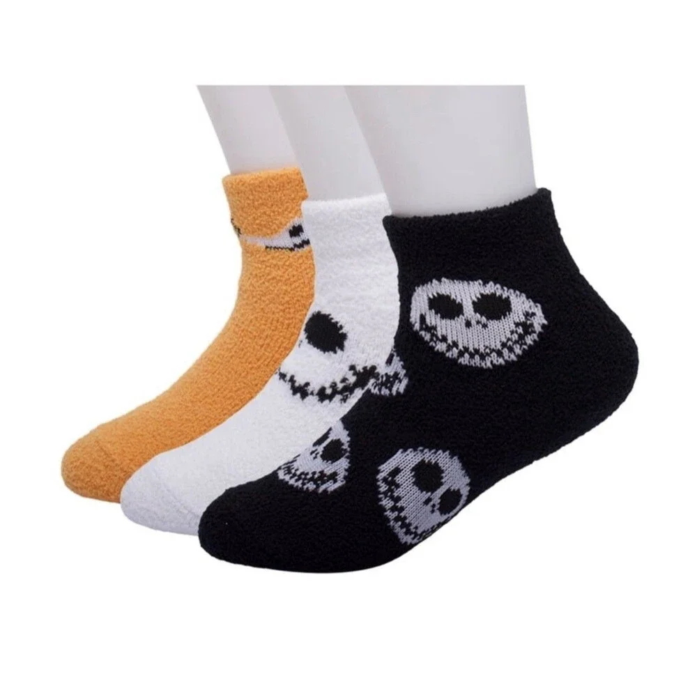 Disney Socks 12-24M Glow In The Dark Tim Burton The Nightmare Before Christmas